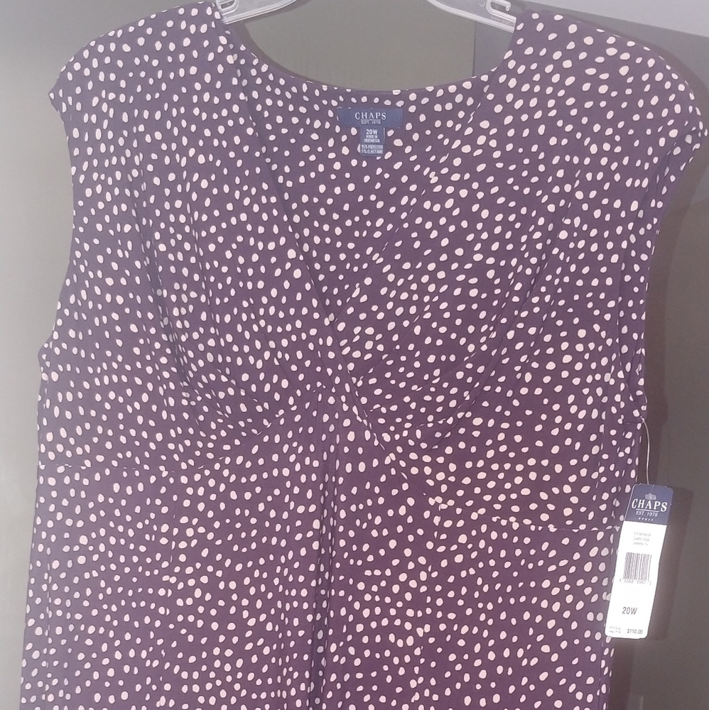 Chaps brand plus size dress NWT